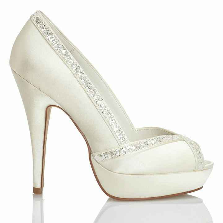  ¿cuántas novias se casan (o se han casado) con zapatos blancos? - 1