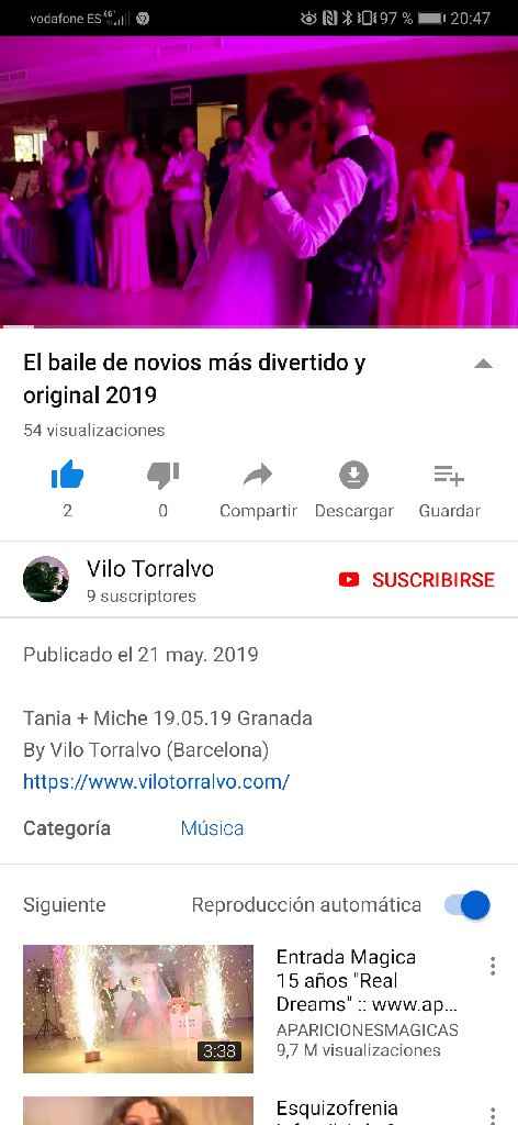 El baile de novios más cachondo 😂 (el mío) - 1