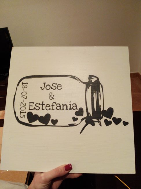 cartel madera