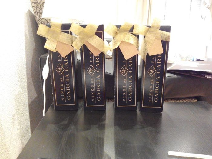 Botellas vino