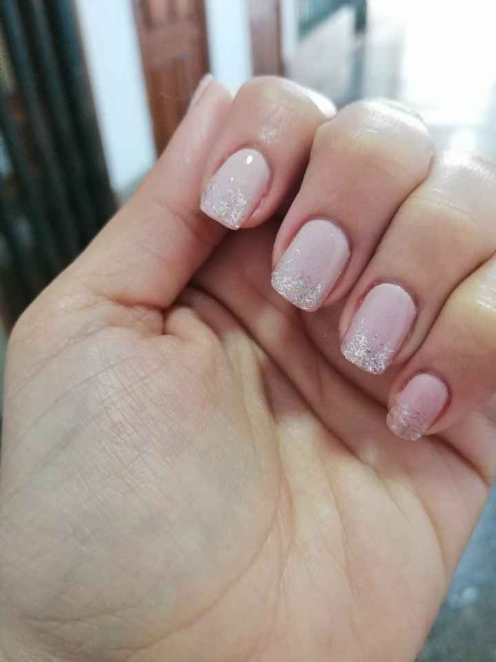 Mi manicura para mi gran día - 1