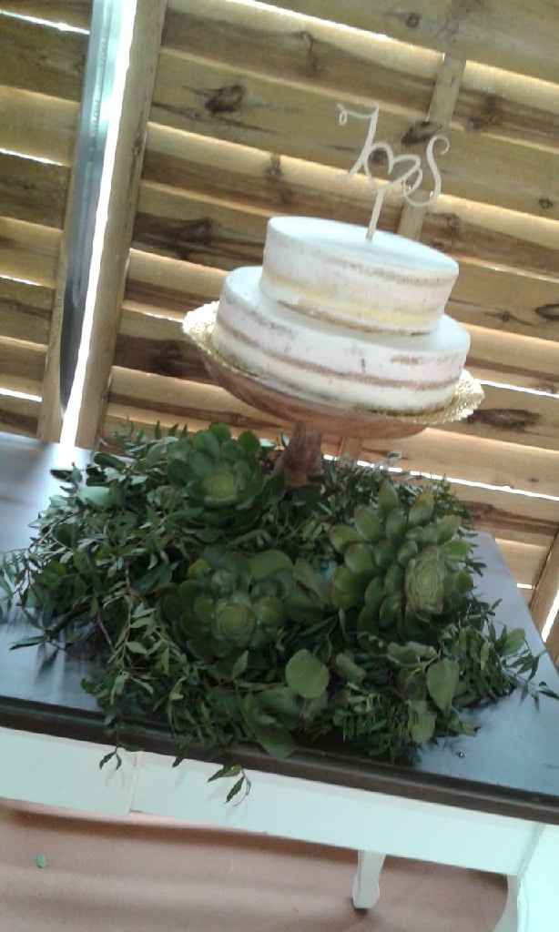 Recubierta de fondant o naced cake? - 1