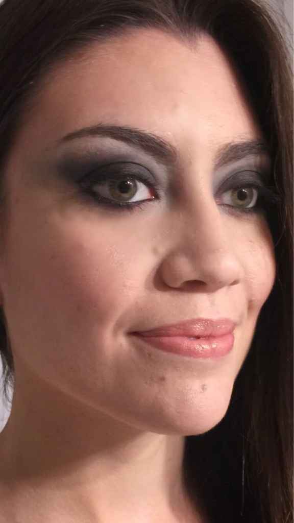 Mi prueba de maquillaje 🖤 - 1