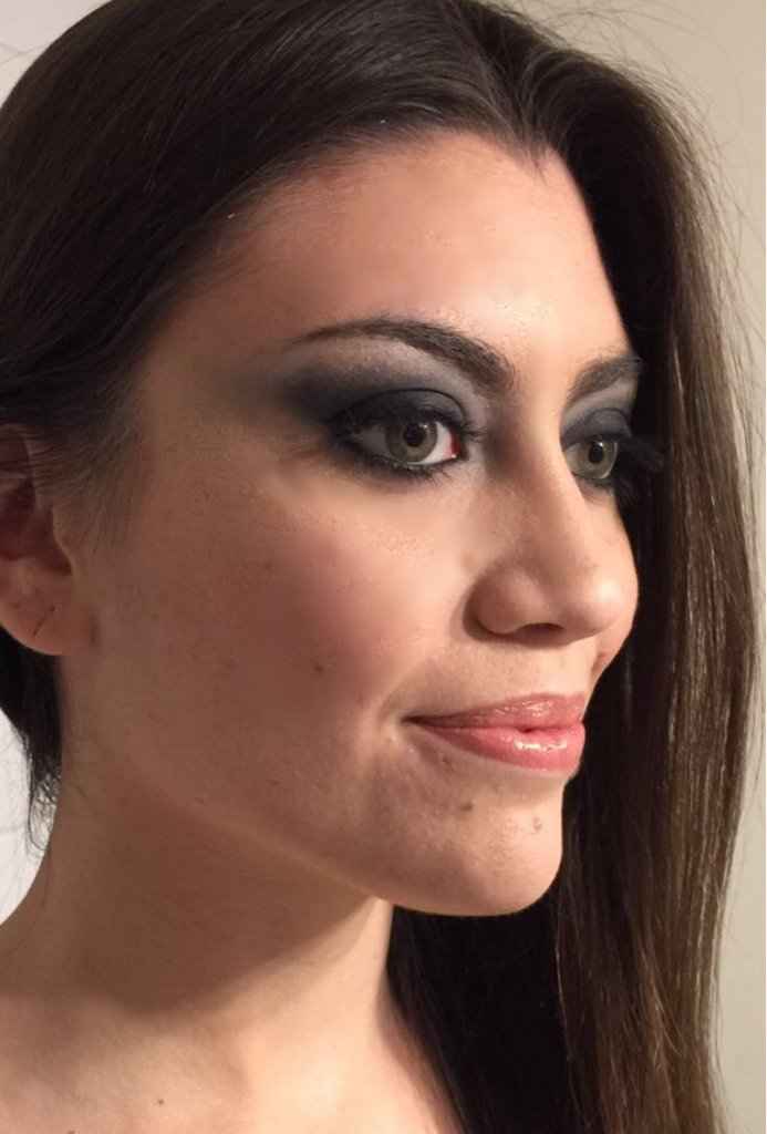 Mi prueba de maquillaje 🖤 - 4