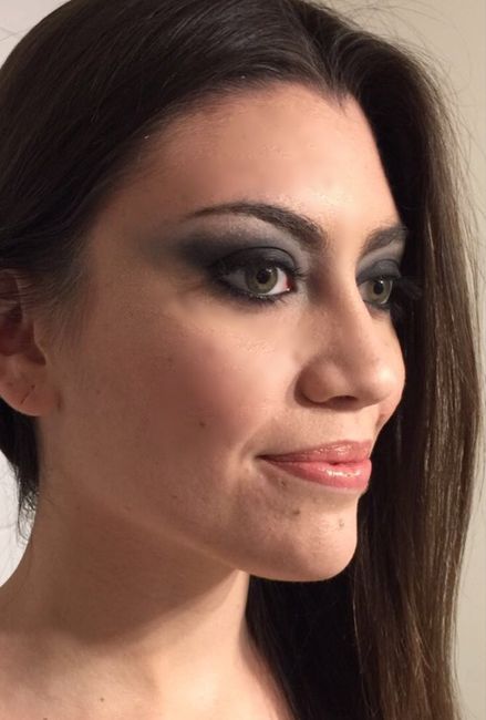 Mi prueba de maquillaje 🖤 - 4