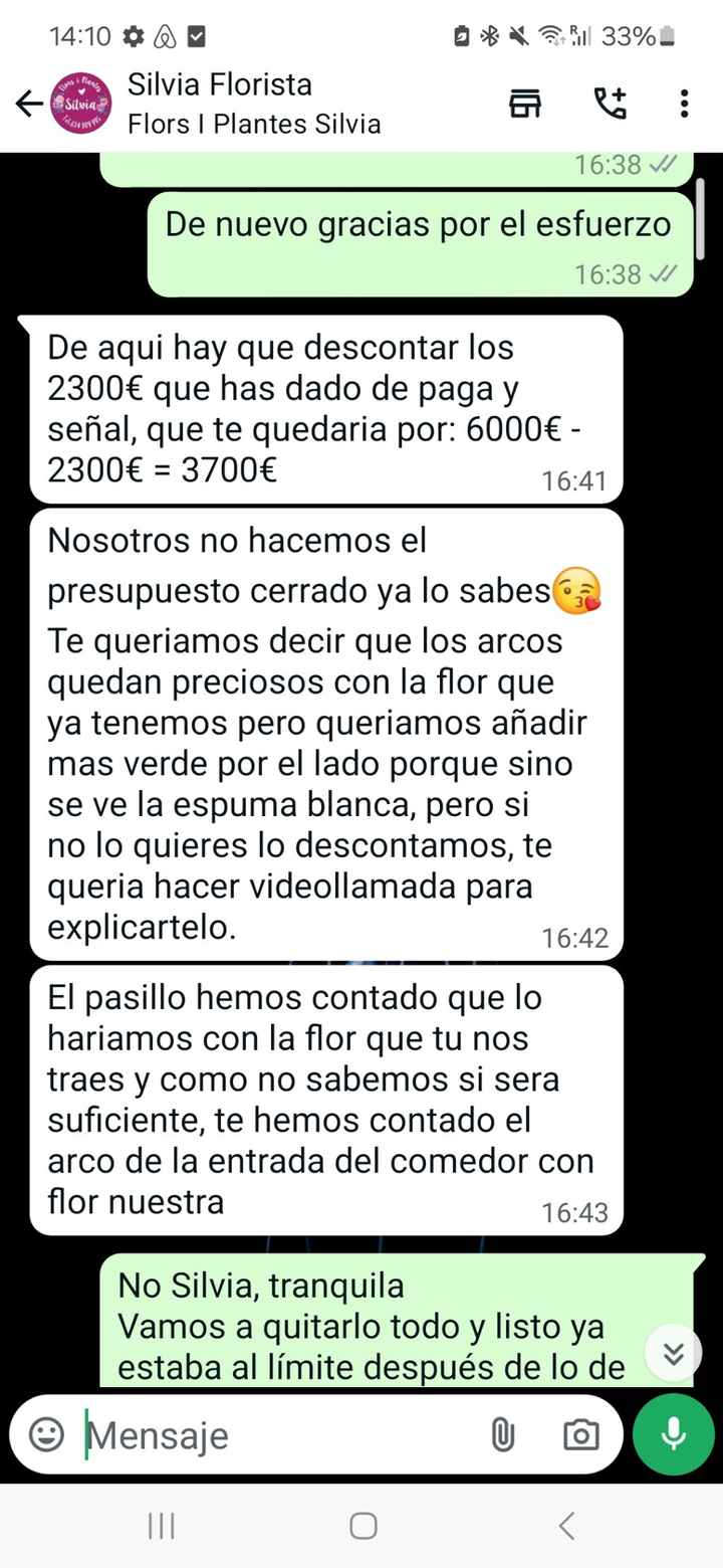 S.o.s florista me deja tirada a 20 días todo pagado - 5