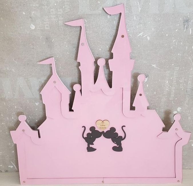 Sitting plan inspirado Disneyland París 6