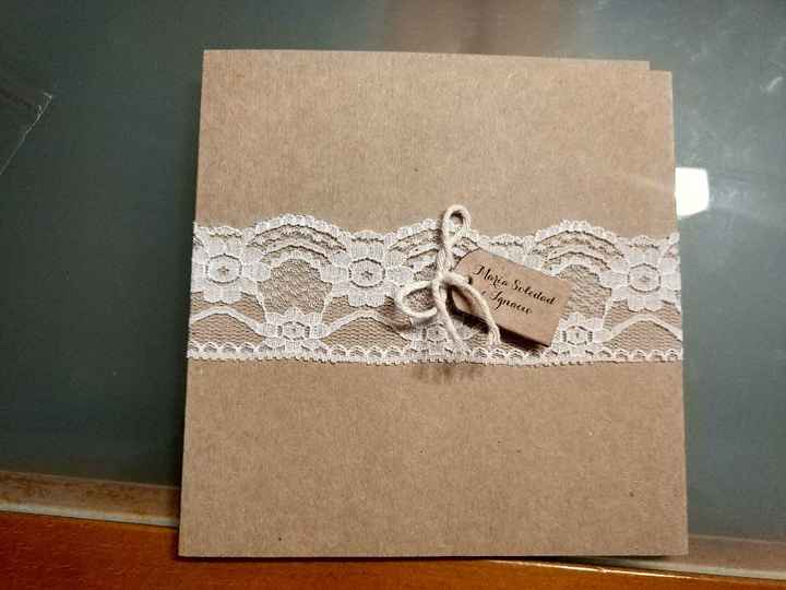 Ya tenemos las invitaciones!!! - 2