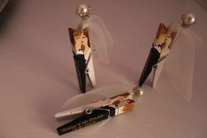 pinza de novios