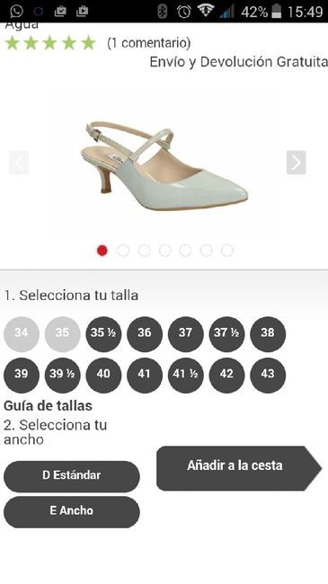 Zapatos planos? para la novia? ? - 1