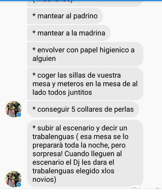 Que hacer en el banquete - 1