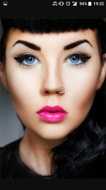 Maquillaje pinup - 2