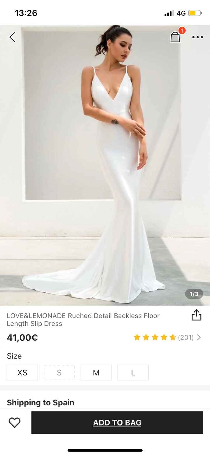 Vestido novia -500€ - 1