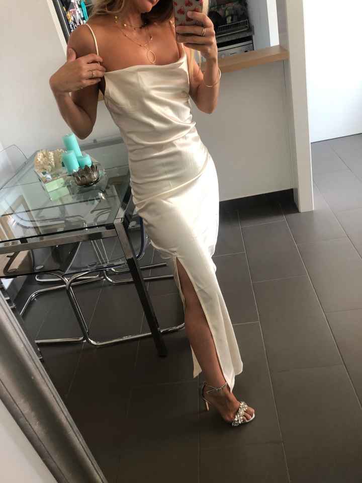 Vestido boda civil por 100 euros - 2