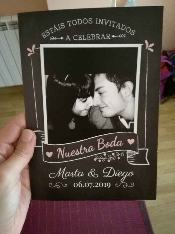 Ya llegaron las invitaciones 😍😍😍 - 1