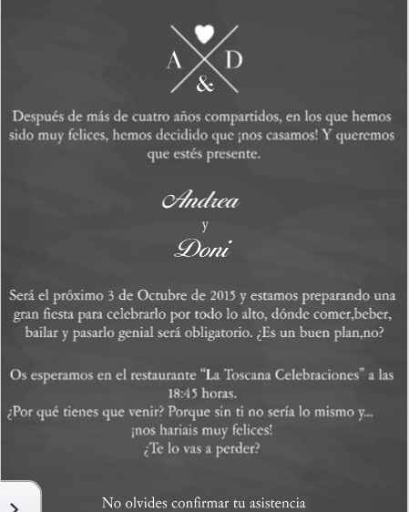 Mis invitaciones de boda!! - 2