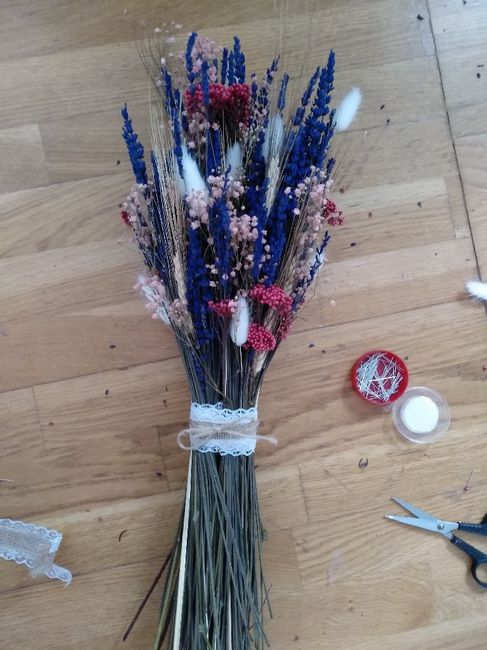 Ramo flores silvestres preservadas. Parte 2 - 2
