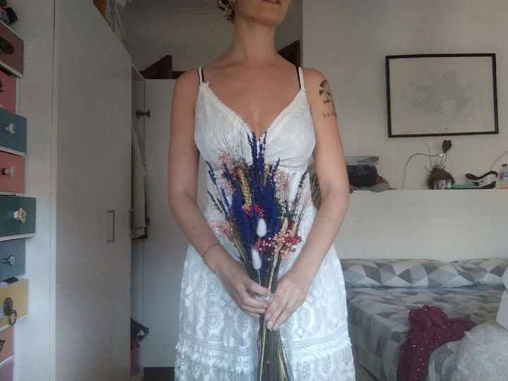 Ramo de novia hecho por mí - 1