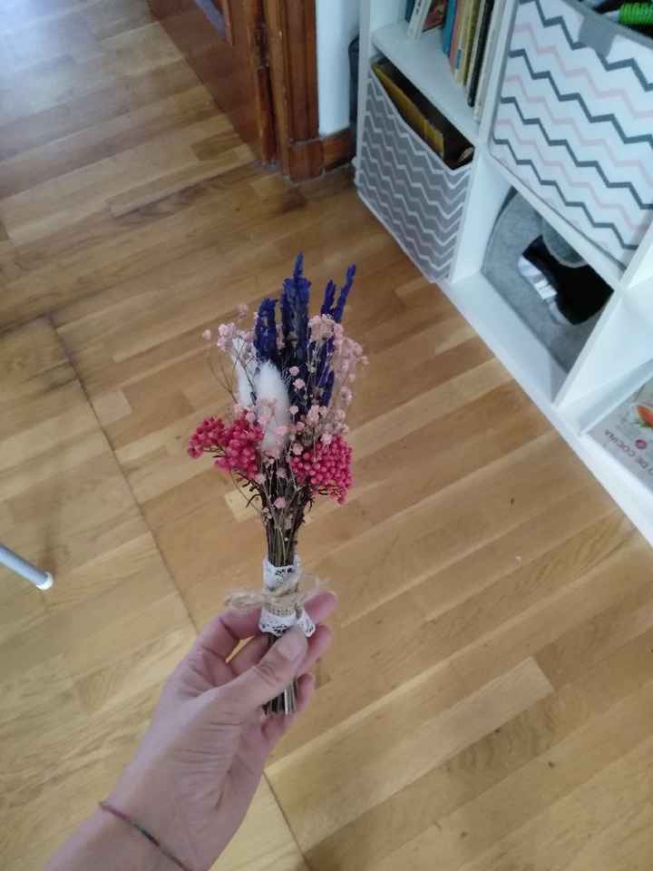 Ramo flores silvestres preservadas. Parte 2 - 3