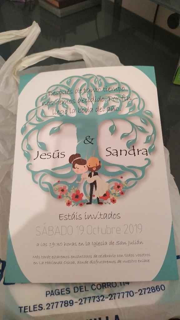 Está es la invitación.