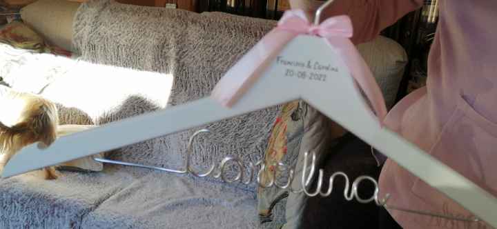 Perchas para el día de la boda - 1