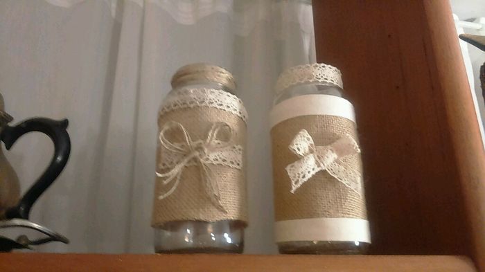 Decoración floral (mesas invitados). - 1
