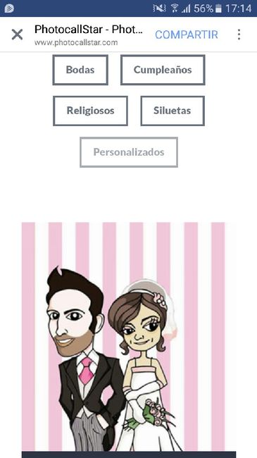  Novios personalizados para hacerse las fotos - 1