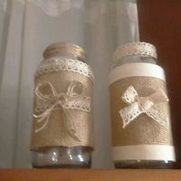 Decoración floral (mesas invitados). - 1