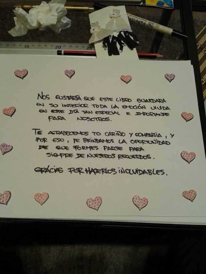 Nuestro libro de firmas - 1