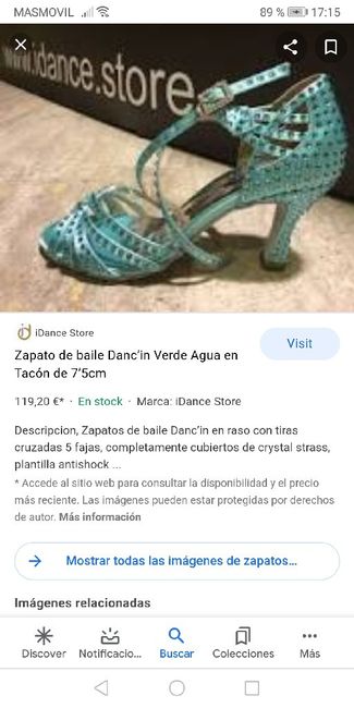 Sandalias verde agua 20