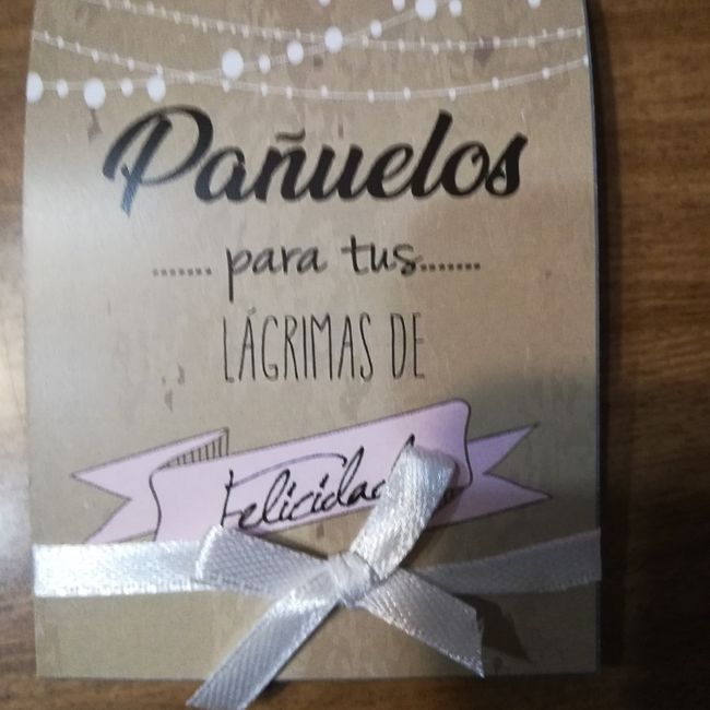 Detalles que van llegando :lágrimas de Felicidad 1