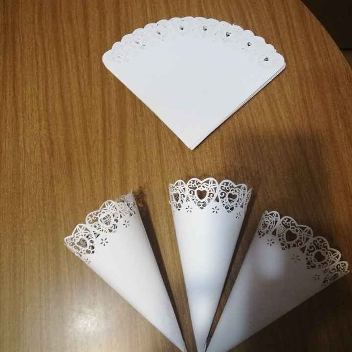 Cositas:conos para arroz - 1
