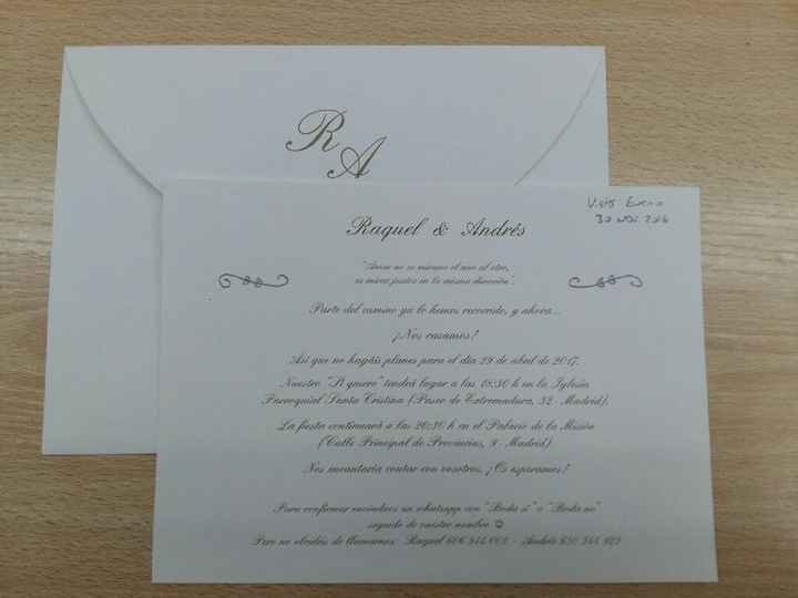 Mis invitaciones - 1