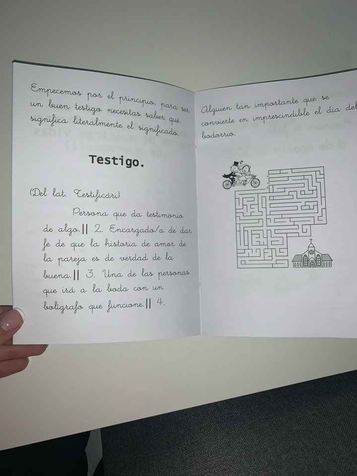 Cuadernillo rubio para testigos - 4