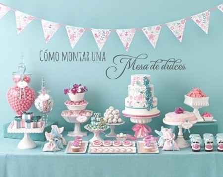 MESA DULCE EN EL BAILE