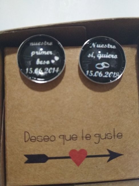 Gemelos para regalar al padre y novio 3