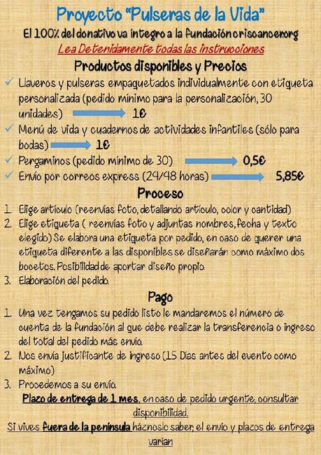 Regalo de los invitados - 1