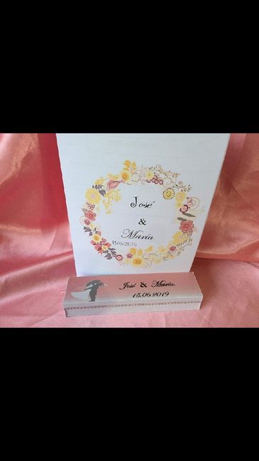 Ritual para la ceremonia civil y regalo para dar la noticia de que van a ser testigos - 7