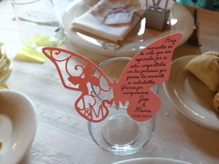 Mariposas de agradecimiento. - 1