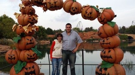 Mi novio y yo en uno de nuestros viajes
