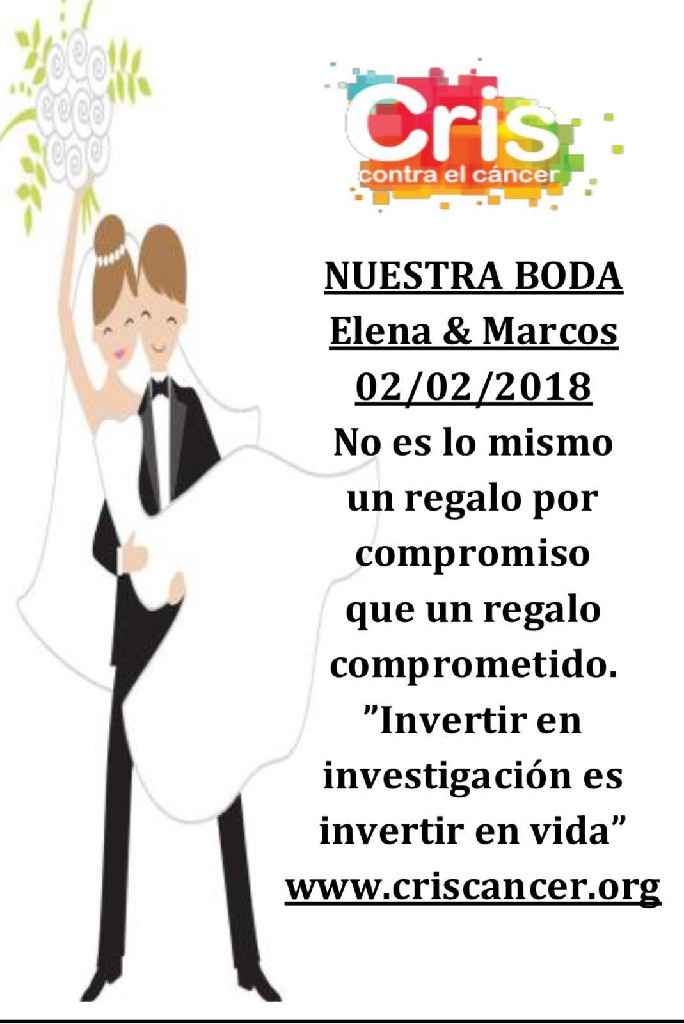 ¿Qué detalles para los invitados vais a dar? - 3