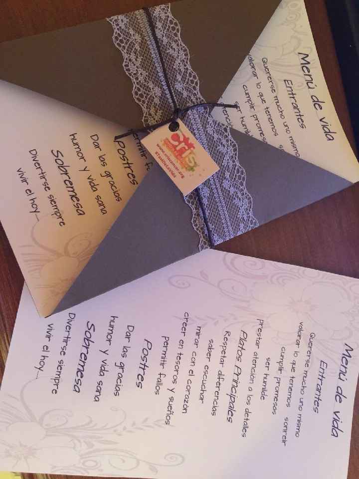 ¿Qué detalles para los invitados vais a dar? - 6