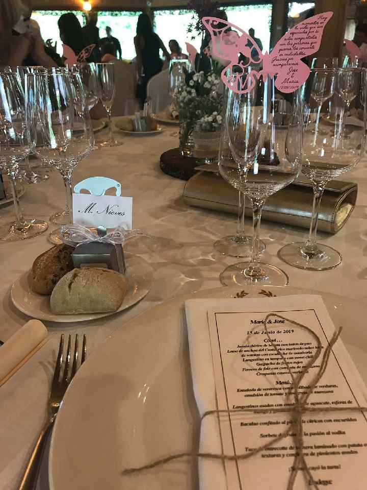 Nombre de invitados en las mesas - 14
