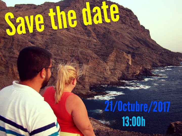The save date? - 1