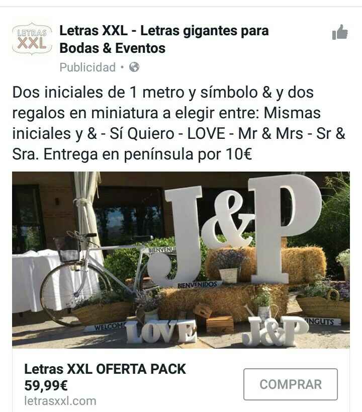 Oferta letras - 1