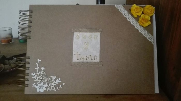 Mis invitaciones y llibro de firmas diy - 5