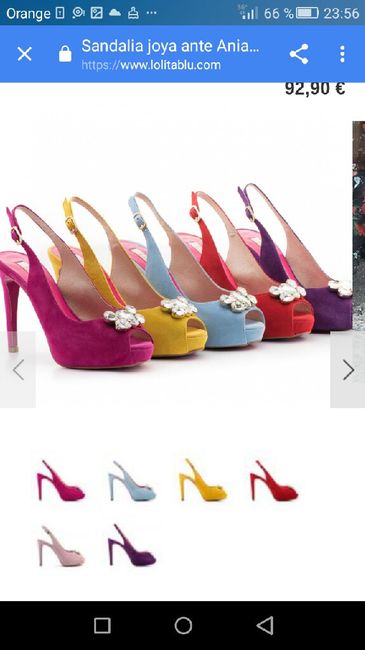 Buscando zapatos morados/violetas - 1