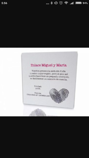 Plantilla Tarjeta número de cuenta 5
