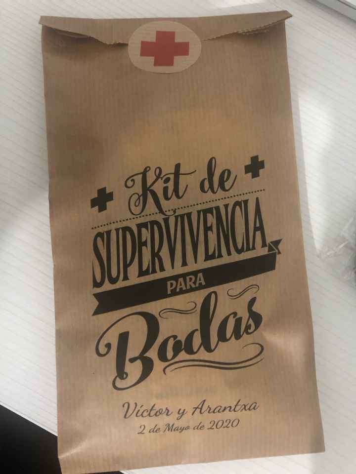 kit de supervivencia para invitados - 1