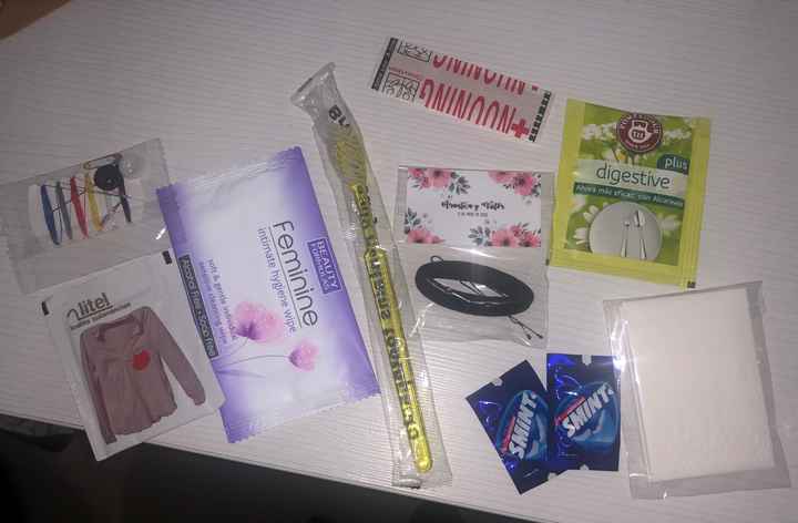 kit de supervivencia para invitados - 2